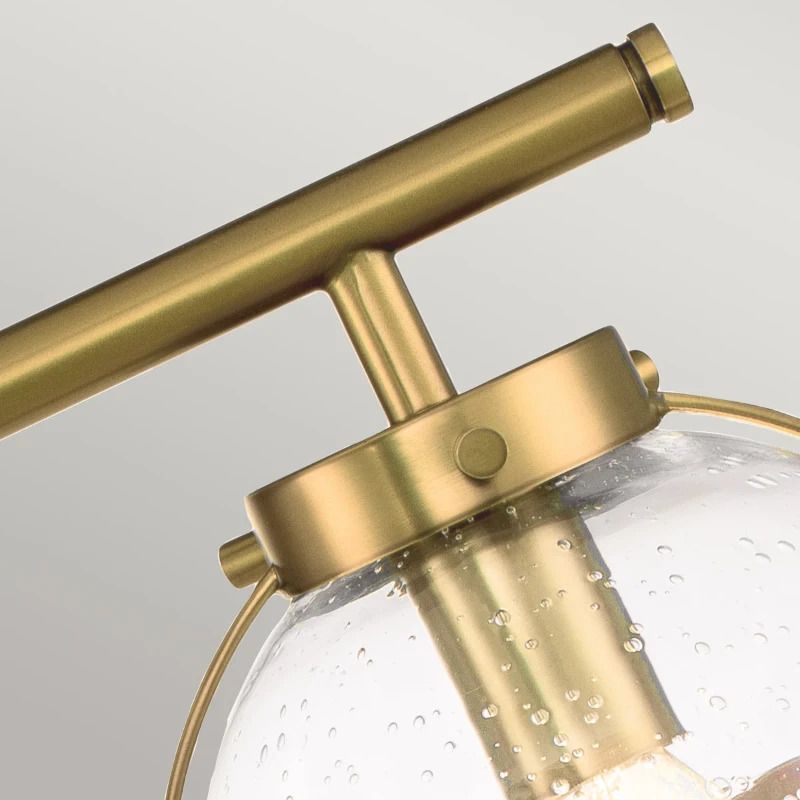 Hinkley LED Badkamerarmatuur Hollis | 3X E14 Max 40W | IP44 | Heritage Brass