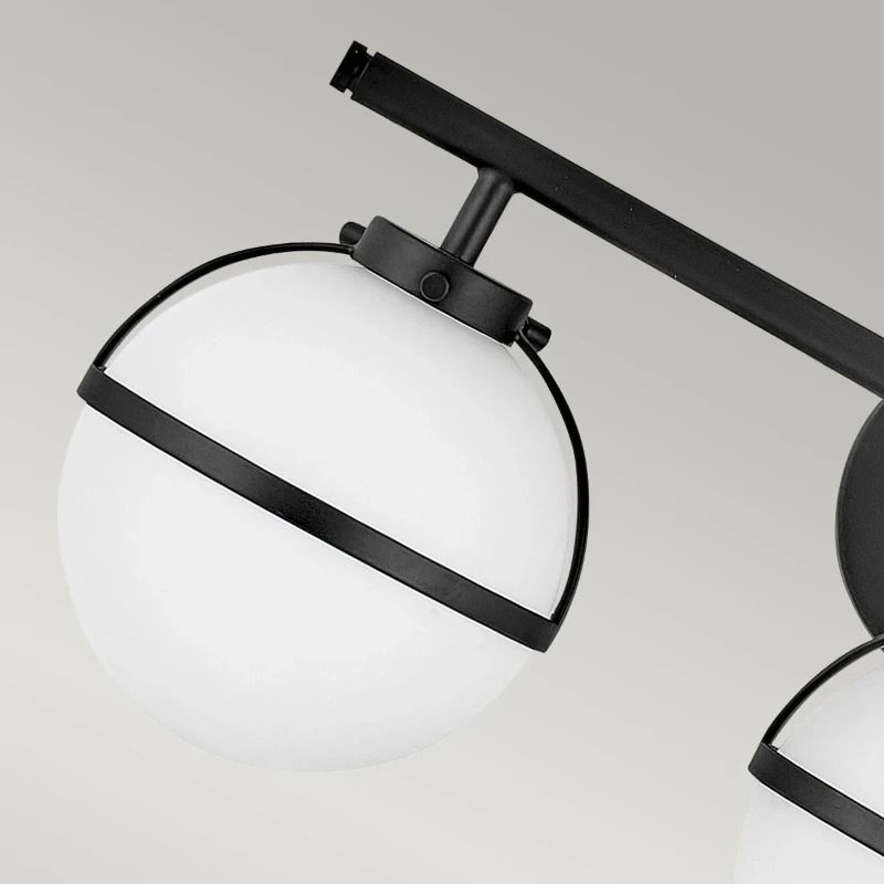 Hinkley LED Badkamerarmatuur Hollis | 3X E14 Max 40W | IP44 | Black