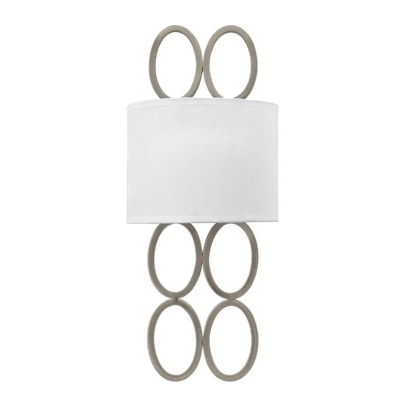 Hinkley/ Fredrick Ramond LED Wandlamp Jules | 2X E14 Max 40W | Brushed Nickel