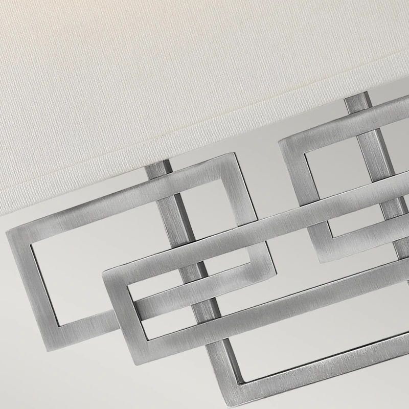 Hinkley LED Wandlamp Lanza | 2X E14 Max 40W | Antique Nickel