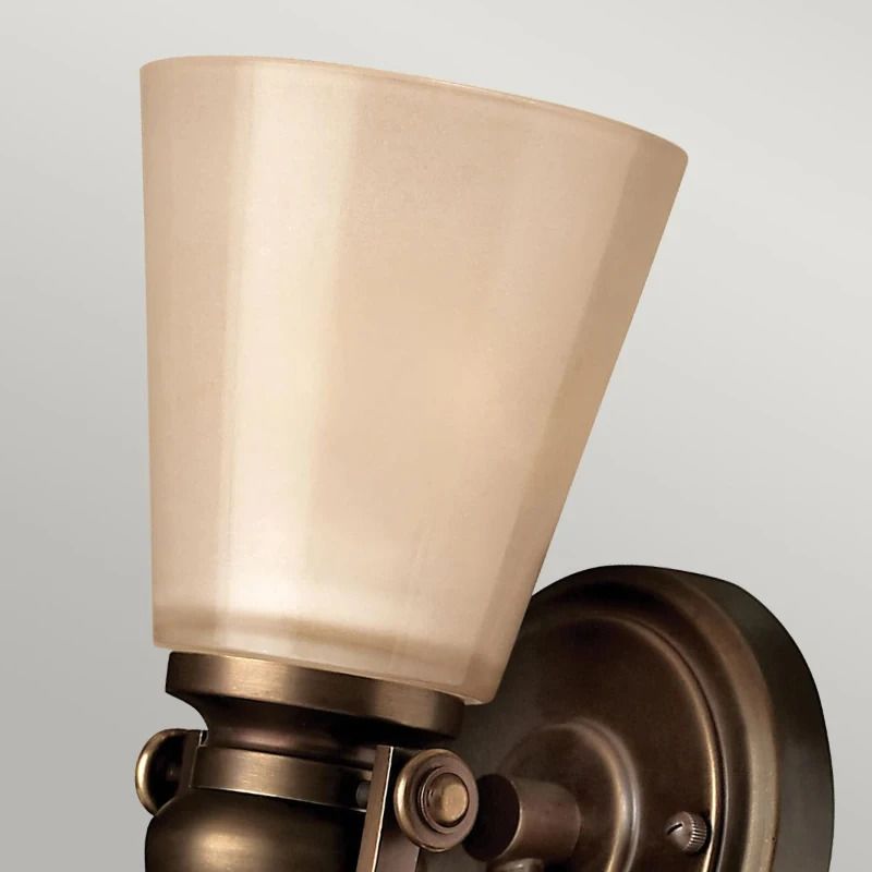 Hinkley LED Wandlamp Mayflower | 1X E27 Max 60W | Olde Bronze
