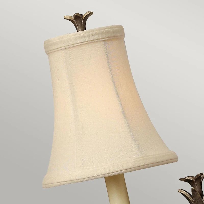Hinkley LED Wandlamp Plantation | 1X E14 Max 40W | Pearl Bronze