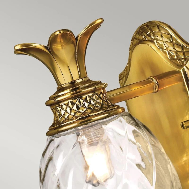 Hinkley LED Badkamerarmatuur Plantation | 3W 3000K 300Lm 830 | IP44 | Burnished Brass