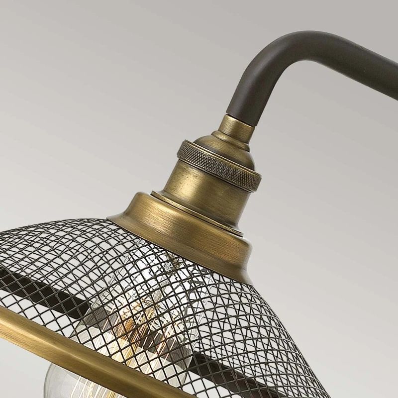 Hinkley LED Wandlamp Rigby | 1X E27 Max 60W | Buckeye Bronze and Brass