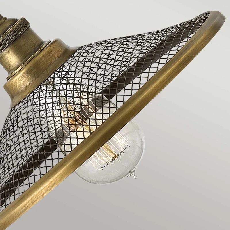 Hinkley LED Wandlamp Rigby | 1X E27 Max 60W | Buckeye Bronze and Brass