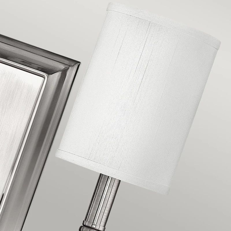Hinkley LED Wandlamp Sussex | 2X E14 Max 40W | Brushed Nickel