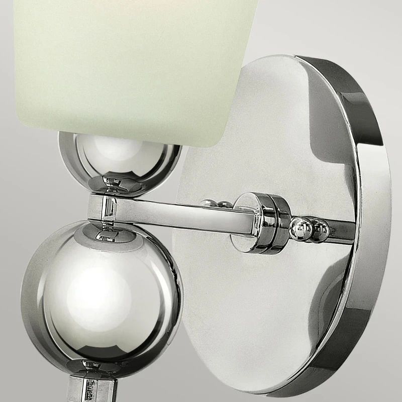 Hinkley LED Wandlamp Zelda | 1X E27 Max 60W | Polished Nickel