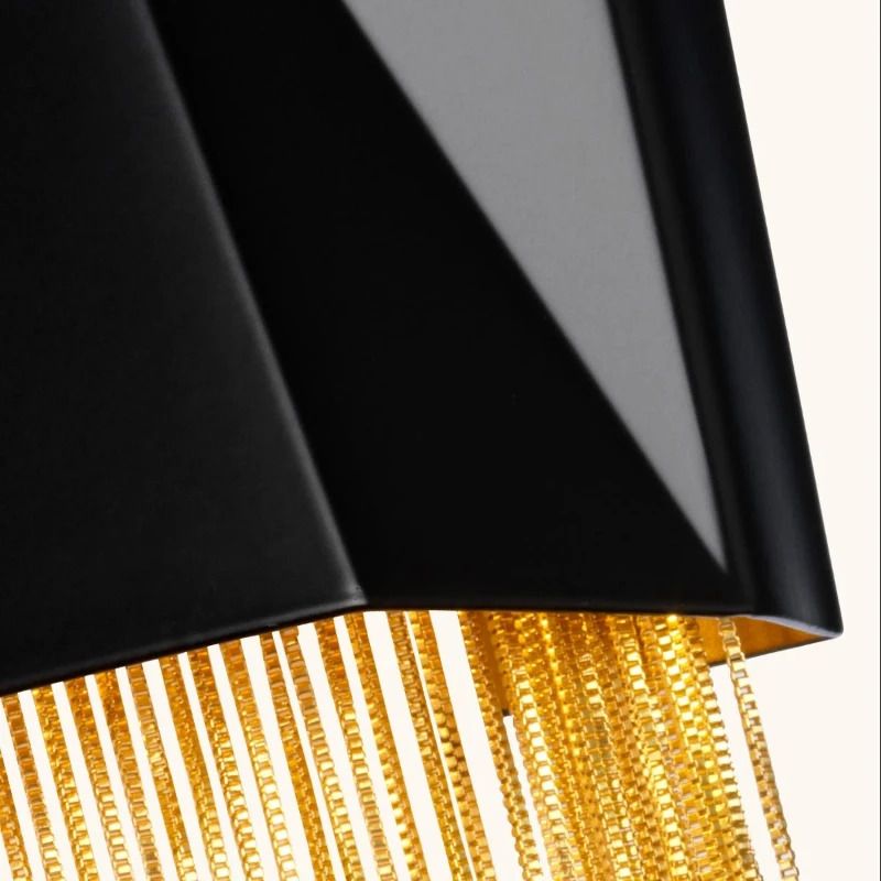 Hinkley/ Fredrick Ramond LED Wandlamp Zuma | 3W 3000K 300Lm 830 | Dimbaar | Satin Black/ Gold