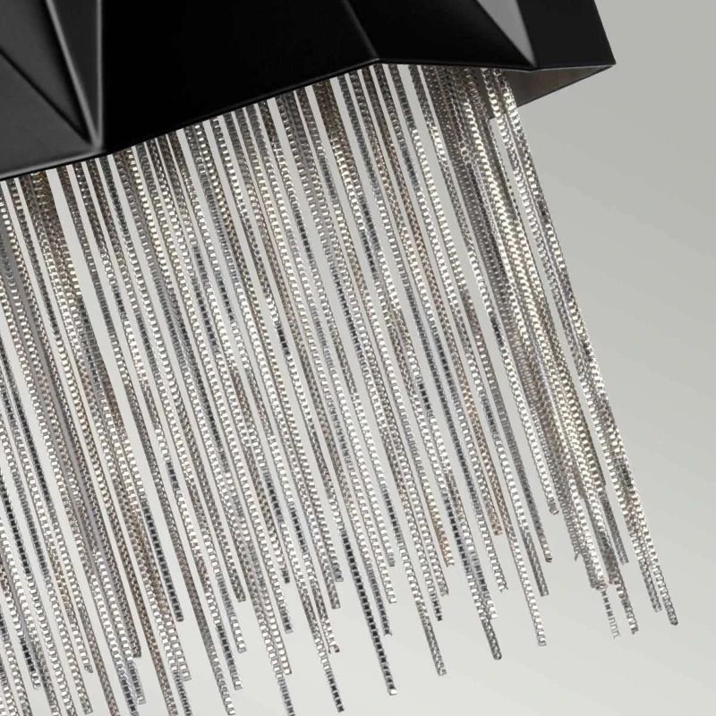 Hinkley/ Fredrick Ramond LED Wandlamp Zuma | 3W 3000K 300Lm 830 | Dimbaar | Satin Black/ Silver