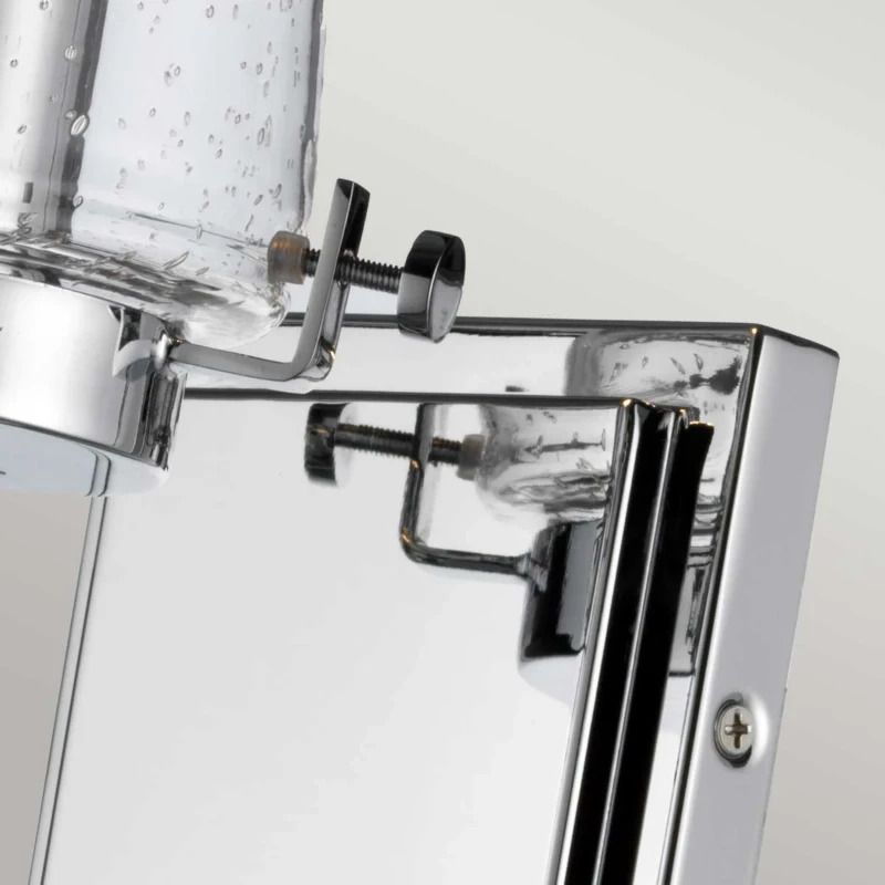 Kichler LED Badkamerarmatuur Alton | 1X E27 Max 40W | IP44 | Chrome