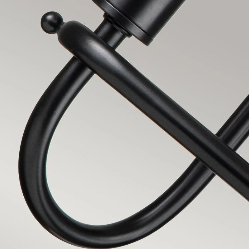 Kichler LED Wandlamp Capitol Hill | 2X E14 Max 40W | Black