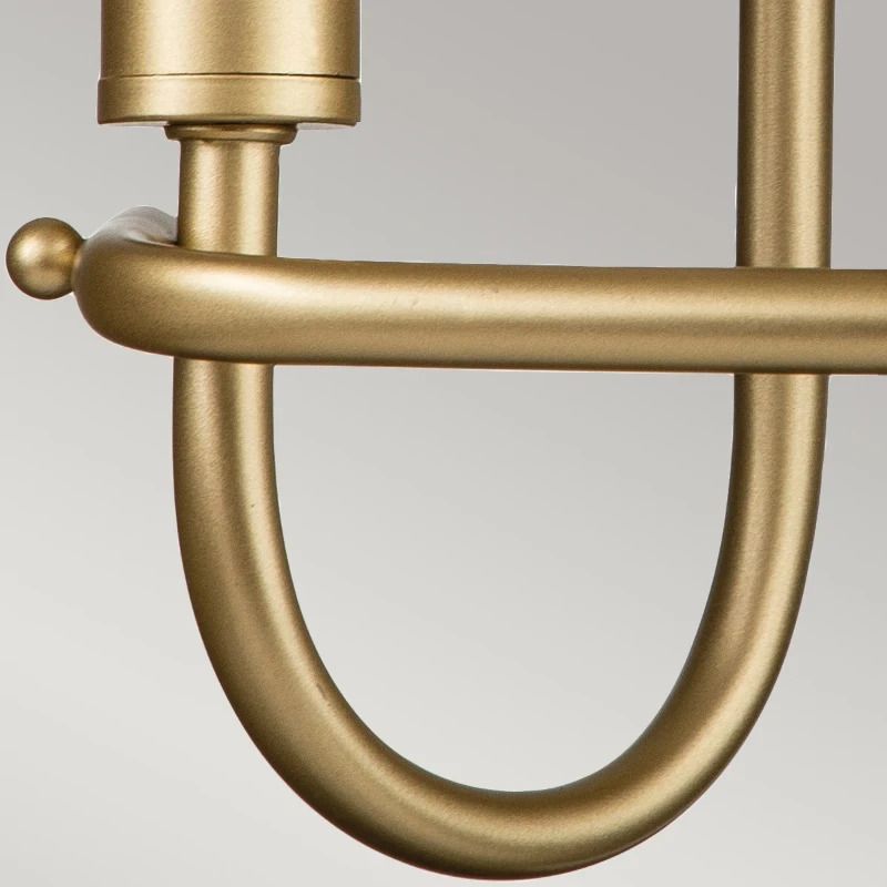 Kichler LED Wandlamp Capitol Hill | 2X E14 Max 40W | Painted Natural Brass