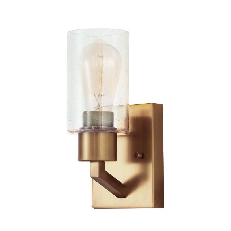 Kichler LED Wandlamp Deryn | 1X E27 Max 60W | Natural Brass