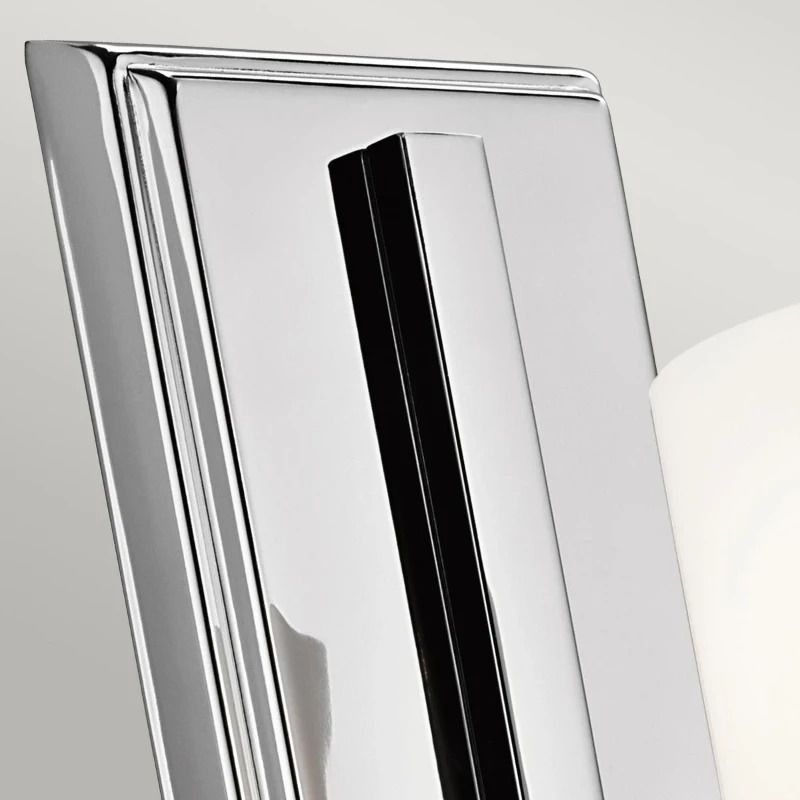 Kichler LED Badkamerarmatuur Hendrik | 3W 3000K 300Lm 830 | IP44 | Dimbaar | Polished Chrome
