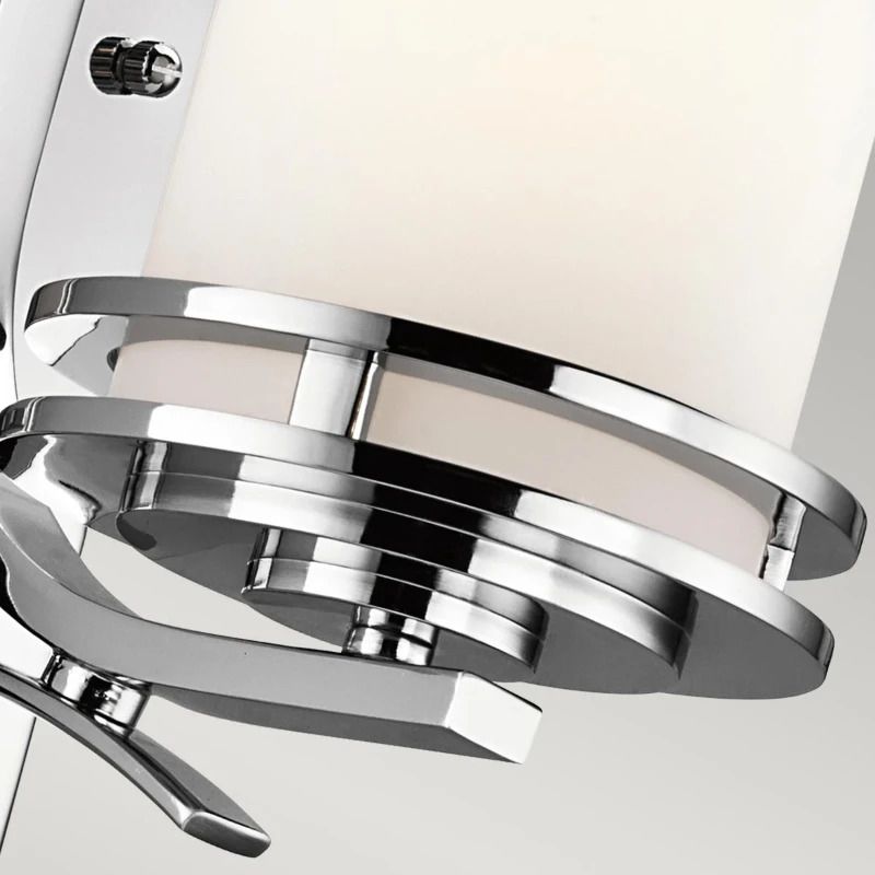 Kichler LED Badkamerarmatuur Hendrik | 3W 3000K 300Lm 830 | IP44 | Dimbaar | Polished Chrome
