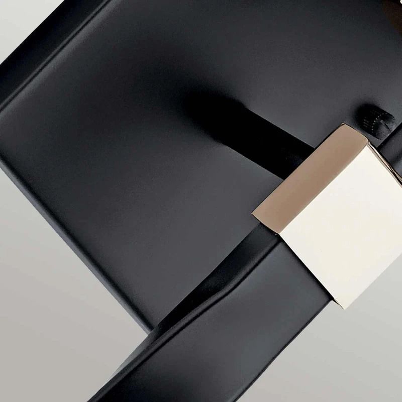 Kichler LED Wandlamp Marette | 3W 3000K 300Lm 830 | IP44 | Black and Nickel