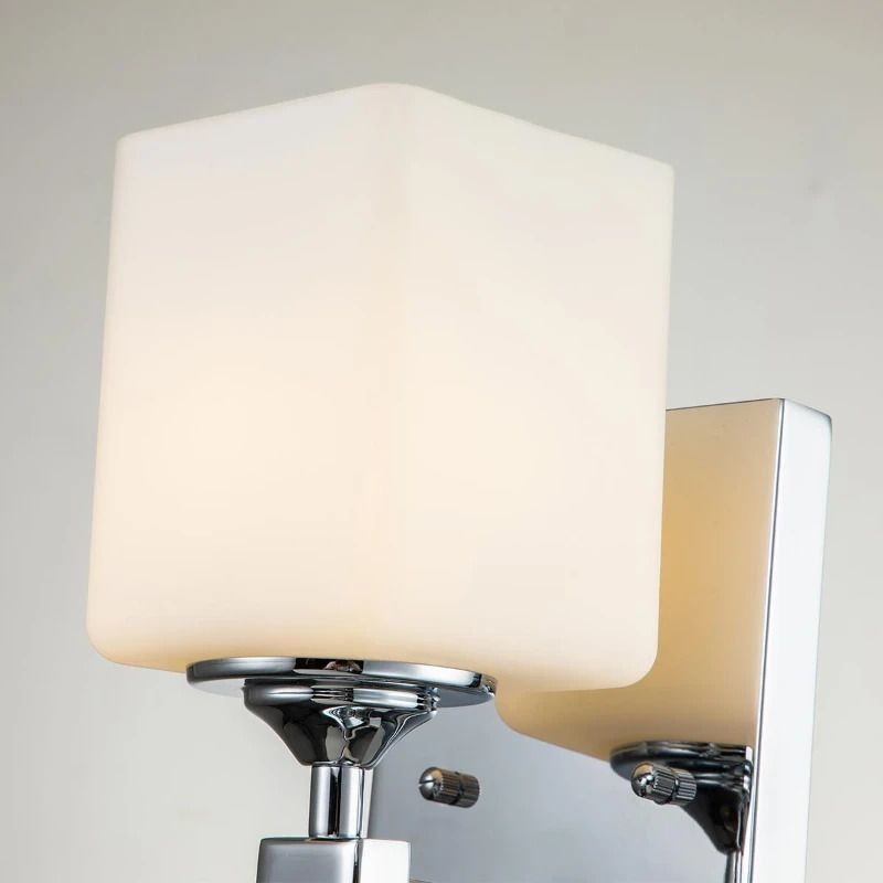 Kichler LED Wandlamp Marette | 3W 3000K 300Lm 830 | IP44 | Polished Chrome