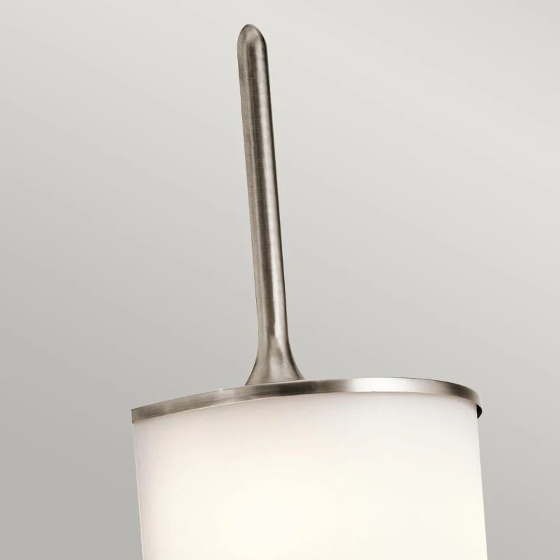 Kichler LED Wandlamp Mona | 3W 3000K 300Lm 830 | IP44 | Dimbaar | Classic Pewter