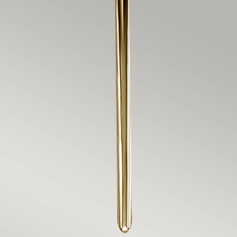 Kichler LED Wandlamp Mona | 3W 3000K 300Lm 830 | IP44 | Dimbaar | Polished Brass