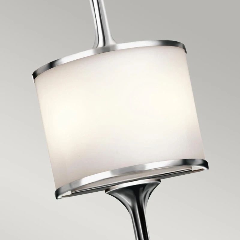 Kichler LED Wandlamp Mona | 3W 3000K 300Lm 830 | IP44 | Dimbaar | Polished Chrome