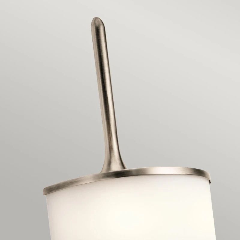 Kichler LED Wandlamp Mona | 3W 3000K 300Lm 830 | IP44 | Dimbaar | Classic Pewter