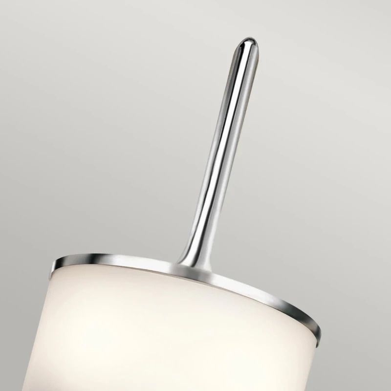 Kichler LED Wandlamp Mona | 3W 3000K 300Lm 830 | IP44 | Dimbaar | Polished Chrome