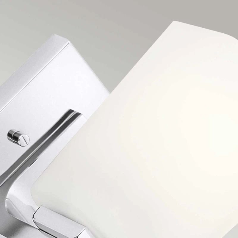 Kichler LED Wandlamp Roehm | 3W 3000K 300Lm 830 | IP44 | Dimbaar | Polished Chrome