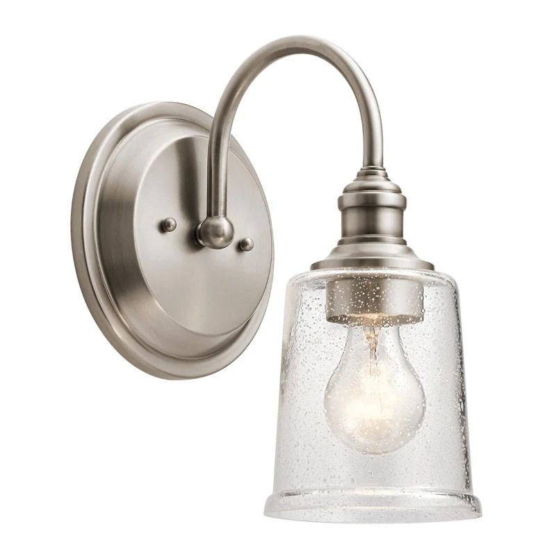 Kichler LED Wandlamp Waverly | 1X E27 Max 60W | Classic Pewter
