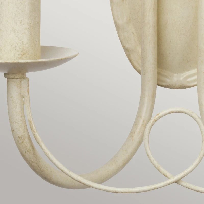 Elstead Lighting LED Wandlamp Minster | 2X E14 Max 60W | Ivory/ Gold Patina