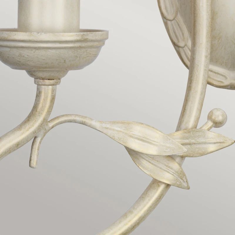 Elstead Lighting LED Wandlamp Olivia | 2X E14 Max 60W | Ivory/Gold Patina