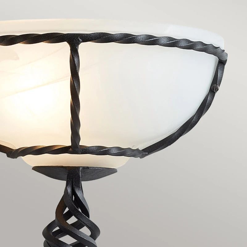 Elstead Lighting LED Wandlamp Pembroke | 1X E27 Max 60W | Black