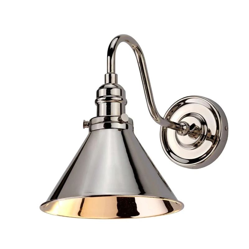 Elstead Lighting LED Wandlamp Provence | 1X E27 Max 60W | Polished Nickel