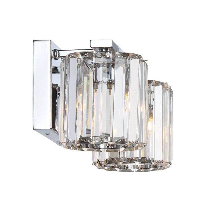 Quoizel LED Badkamerarmatuur Divine | 3W 3000K 300Lm 830 | IP44 | Polished Chrome