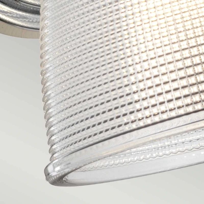 Quoizel LED Wandlamp Dublin | 3W 3000K 300Lm 830 | IP44 | Dimbaar | Polished Chrome