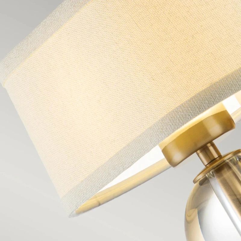 Quoizel LED Wandlamp Gotham | 3W 3000K 300Lm 830 | Brushed Brass