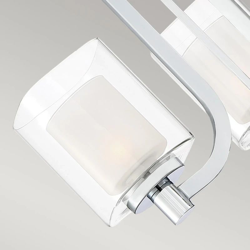 Quoizel LED Badkamerarmatuur Kolt | 3W 3000K 300Lm 830 | IP44 | Dimbaar | Polished Chrome
