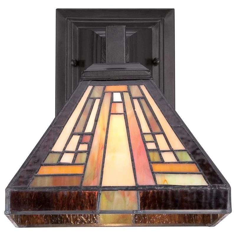 Quoizel Tifanny LED Wandlamp Stephen | 1X E27 Max 60W | Vintage Bronze