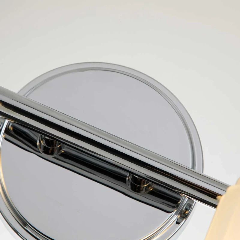 Quoizel LED Badkamerarmatuur Swell | 3W 3000K 300Lm 830 | IP44 | Dimbaar | Polished Chrome