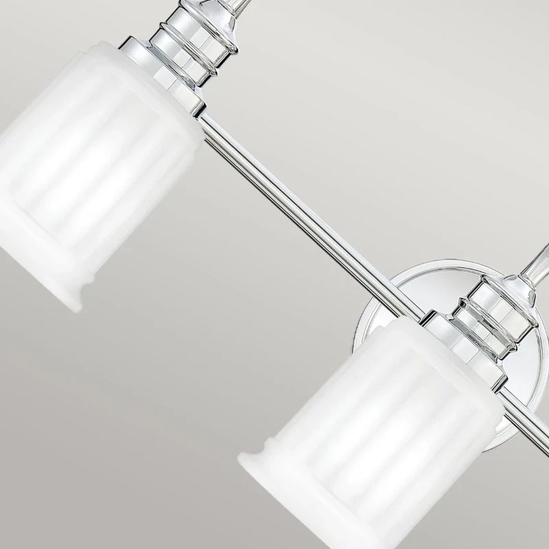 Quoizel LED Badkamerarmatuur Swell | 3W 3000K 300Lm 830 | IP44 | Dimbaar | Polished Chrome