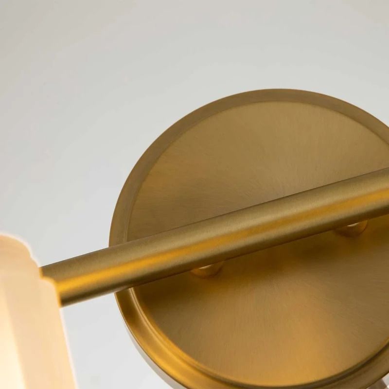 Quoizel LED Badkamerarmatuur Swell | 3W 3000K 300Lm 830 | IP44 | Dimbaar | Brushed Brass