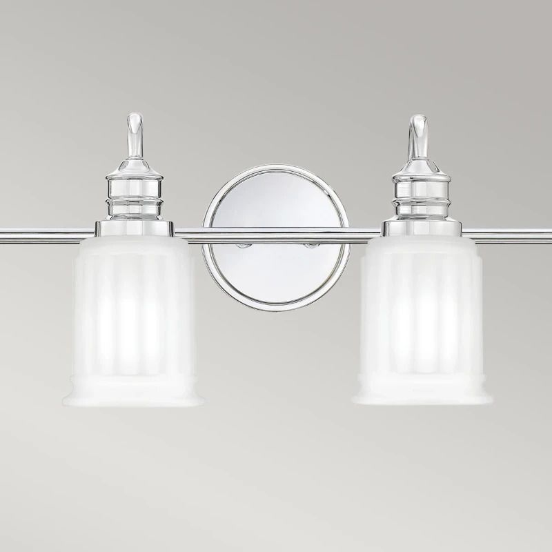 Quoizel LED Badkamerarmatuur Swell | 3W 3000K 300Lm 830 | IP44 | Dimbaar | Polished Chrome