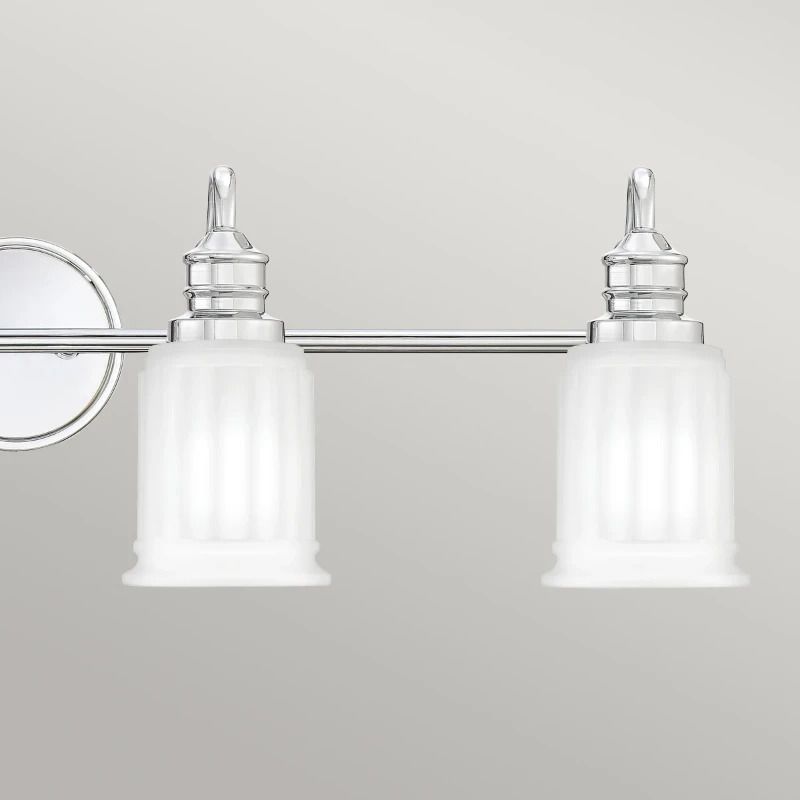 Quoizel LED Badkamerarmatuur Swell | 3W 3000K 300Lm 830 | IP44 | Dimbaar | Polished Chrome
