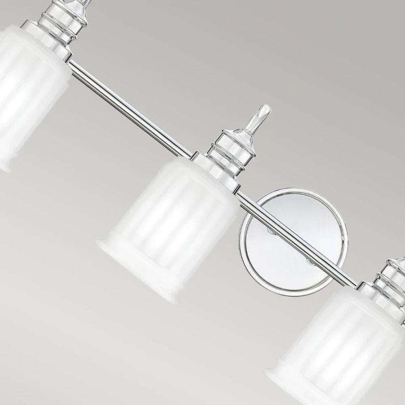 Quoizel LED Badkamerarmatuur Swell | 3W 3000K 300Lm 830 | IP44 | Dimbaar | Polished Chrome