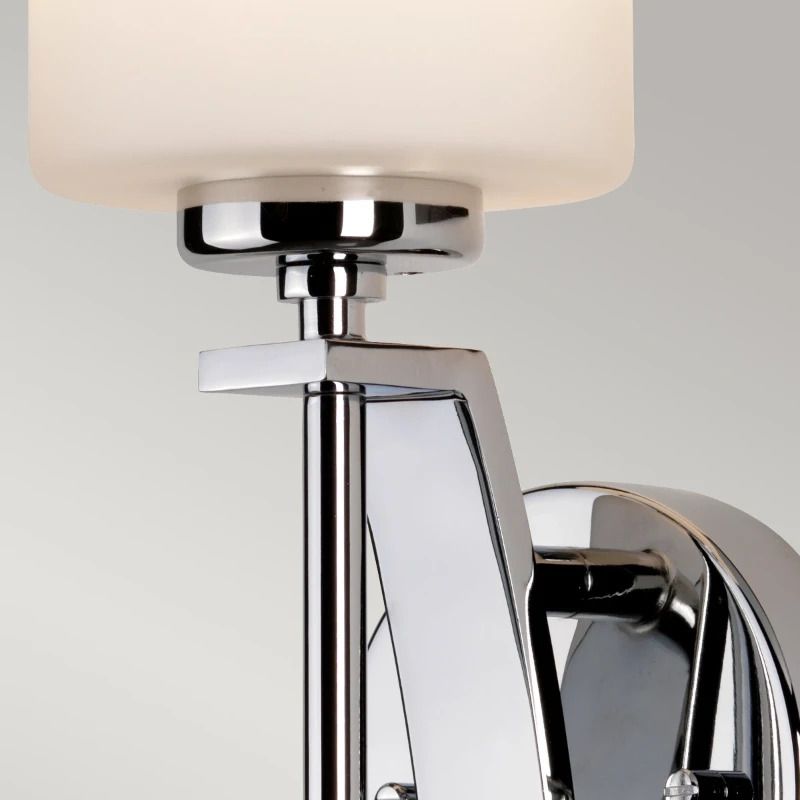 Quoizel LED Badkamerarmatuur Taylor | 3W 3000K 300Lm 830 | IP44 | Dimbaar | Polished Chrome