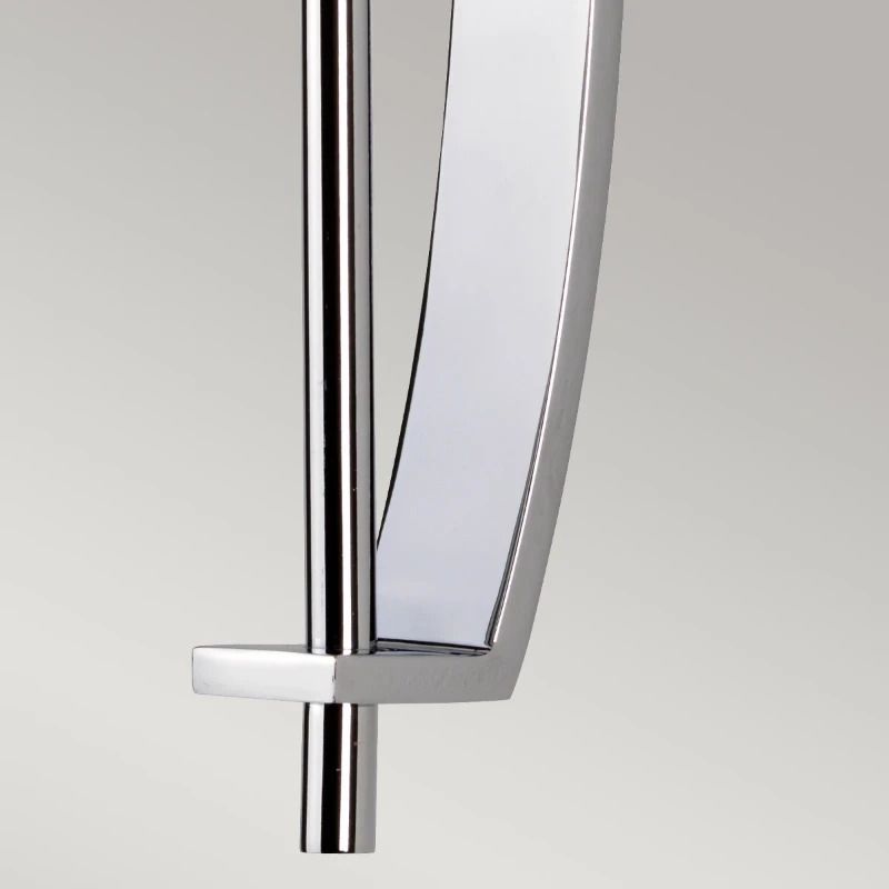 Quoizel LED Badkamerarmatuur Taylor | 3W 3000K 300Lm 830 | IP44 | Dimbaar | Polished Chrome