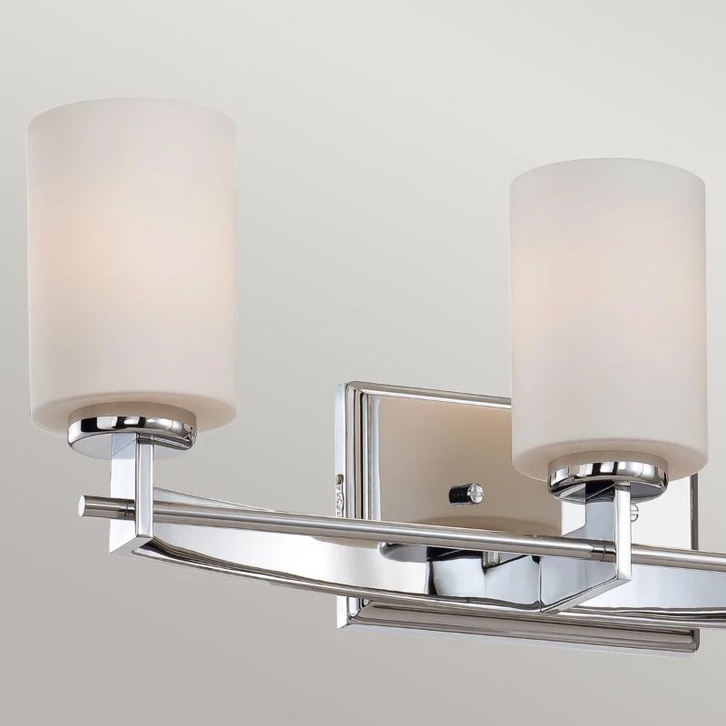 Quoizel LED Badkamerarmatuur Taylor | 3W 3000K 300Lm 830 | IP44 | Dimbaar | Polished Chrome