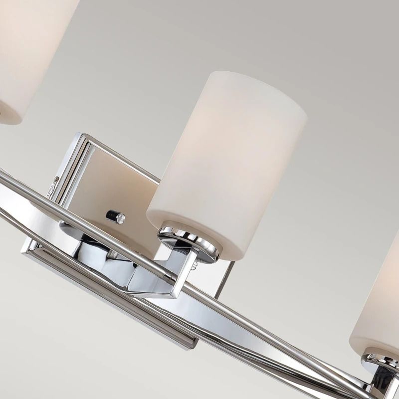 Quoizel LED Badkamerarmatuur Taylor | 3W 3000K 300Lm 830 | IP44 | Dimbaar | Polished Chrome