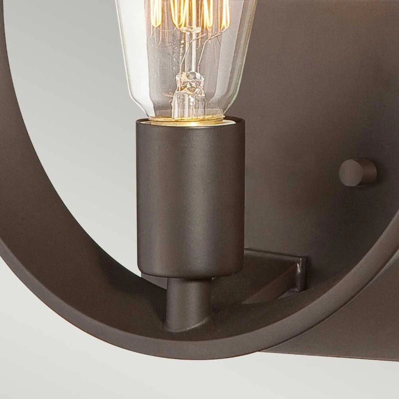 Quoizel LED Wandlamp Theater Row | 1X E27 Max 60W | Western Bronze