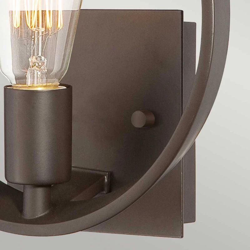 Quoizel LED Wandlamp Theater Row | 1X E27 Max 60W | Western Bronze