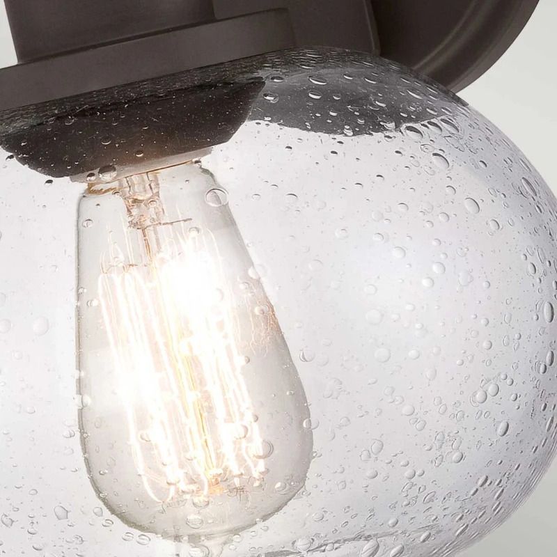 Quoizel LED Wandlamp Trilogy | 1X E27 Max 60W | Old Bronze